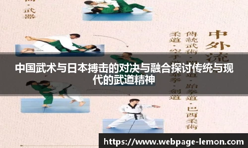 中国武术与日本搏击的对决与融合探讨传统与现代的武道精神