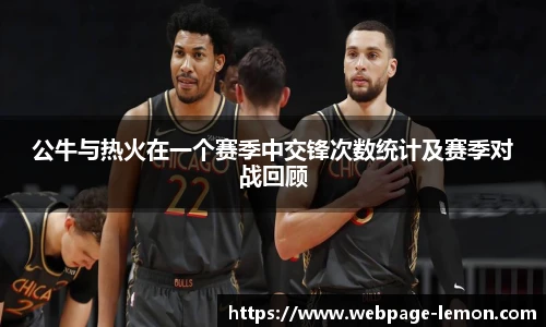 公牛与热火在一个赛季中交锋次数统计及赛季对战回顾